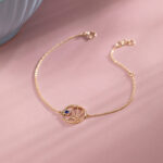 Gemstone Gold Bracelet