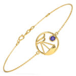 Gemstone Gold Bracelet