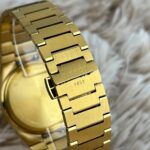 Tissot PRX Gold Stainless Steel Gold Dial Quartz Unisex Watch - T137.210.33.021.00 - Image 9